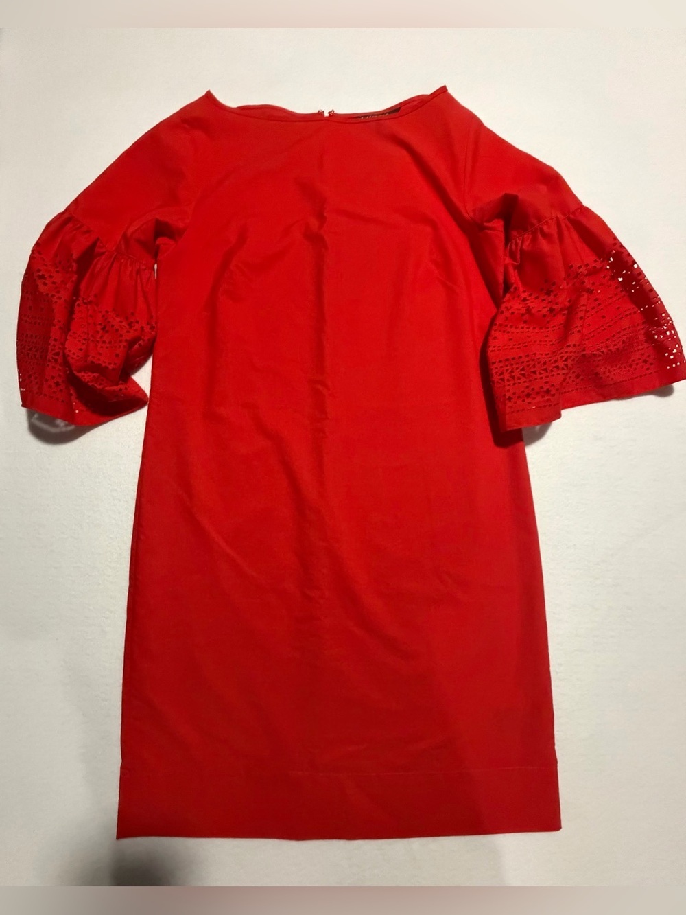Lauren by Ralph Lauren Vibrant Red Shift Dress